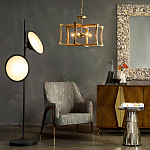 Торшер черный с 2-мя большими лампами Black Diffusers варинант исполнения - 3 | Loft Concept в Брянске