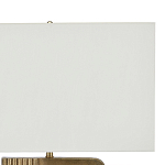 Настольная лампа с прямоугольным белым абажуром Skillful Face варинант исполнения - 2 | Loft Concept в Брянске