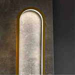 Бра с овальной рамойцвета латунь и черным кругом в центре Midnight Orbit варинант исполнения - 4 | Loft Concept в Брянске