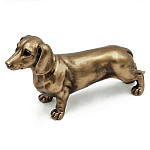 Статуэтка такса с реалистичными деталями и гладкой поверхностью Dachshund Style варинант исполнения - 1 | Loft Concept в Брянске