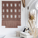 Панно Макраме коричневый цвет  варинант исполнения - 2 | Loft Concept в Брянске