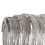 Люстра подвесная с металлическими цепочками и изогнутыми металлическими дугами 72 см Atlantis Chain варинант исполнения - 9 | Loft Concept в Брянске