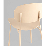 Стул Edie пластик бежевый варинант исполнения - 3 | Loft Concept в Брянске