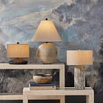 Настольная лампа с фактурным круглым корпусом Additional Invoice варинант исполнения - 4 | Loft Concept в Брянске