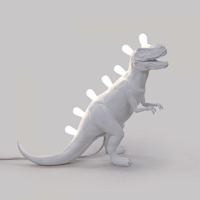 Лампа Seletti Jurassic Lamp Rex Белый Лампа Seletti Jurassic Lamp Rex Белый в Брянске | Loft Concept
