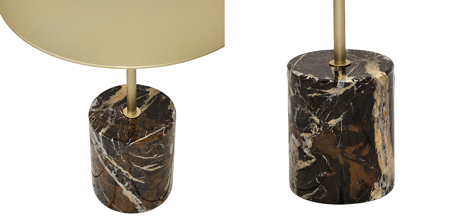 Приставной стол Thabi Dark Brown Side Table Приставной стол Thabi Dark Brown Side Table - Loft-Concept в Брянске