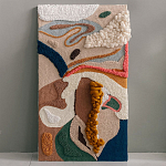 Тканый вручную текстильный гобелен Orchid варинант исполнения - 4 | Loft Concept в Брянске