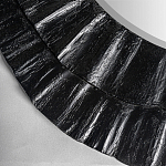 Зеркало в фактурной черной раме в современном стиле Black Maelstrom варинант исполнения - 4 | Loft Concept в Брянске