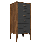 Комод из массива бука с 6-ю ящиками Tasteful Furniture варинант исполнения - 1 | Loft Concept в Брянске