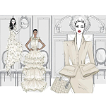 Megan Hess. Elegance варинант исполнения - 3 | Loft Concept в Брянске