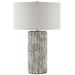 Настольная лампа с каркасом с состаренным эффектом Ancient Column варинант исполнения - 3 | Loft Concept в Брянске