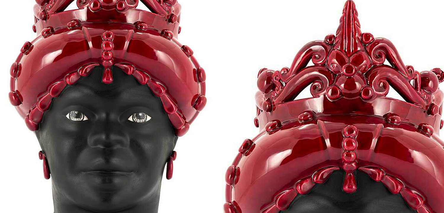 Ваза VASE MORO LADY MED. MAT H45 burgundy Ваза VASE MORO LADY MED. MAT H45 burgundy - Loft-Concept в Брянске