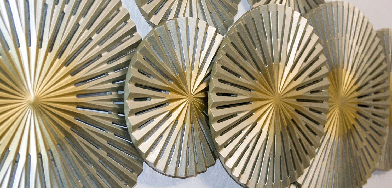 Арт-объект Apollo Gold and Silver Wall Plaque Disc gap 9 Арт-объект Apollo Gold and Silver Wall Plaque Disc gap 9 - Loft-Concept в Брянске