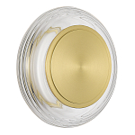 Бра круглое золото/прозрачный Plumpness LED 7 варинант исполнения - 2 | Loft Concept в Брянске