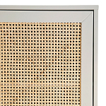 Шкаф с двумя дверцами из плетеного ротанга Tomio Wicker Furniture варинант исполнения - 6 | Loft Concept в Брянске