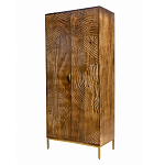 Распашной шкаф с фактурным фасадом Termite варинант исполнения - 2 | Loft Concept в Брянске