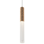 Подвесной светильник Dew Drops Tube Gold Hanging Lamp варинант исполнения - 1 | Loft Concept в Брянске