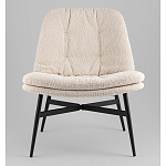 Кресло лаунж Tail молочный варинант исполнения - 4 | Loft Concept в Брянске