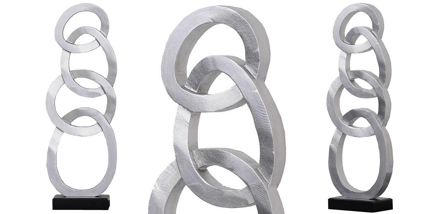 Статуэтка Anillos Statuette silver Статуэтка Anillos Statuette silver - Loft-Concept в Брянске