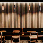 Подвесной светильник с рифленым стеклянным плафоном цилиндрической формы ARTICOLO варинант исполнения - 5 | Loft Concept в Брянске