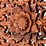 Панно из дерева квадратное Tracery Panel With Trees варинант исполнения - 2 | Loft Concept в Брянске