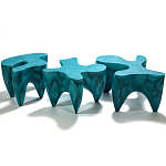 Комплект кофейных столиков Vorlon River three tables варинант исполнения - 2 | Loft Concept в Брянске