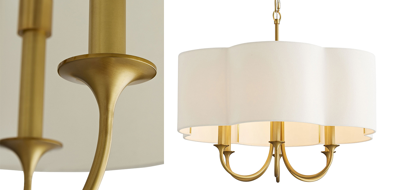 Люстра Vitorino Gold Chandelier Люстра Vitorino Gold Chandelier - Loft-Concept в Брянске