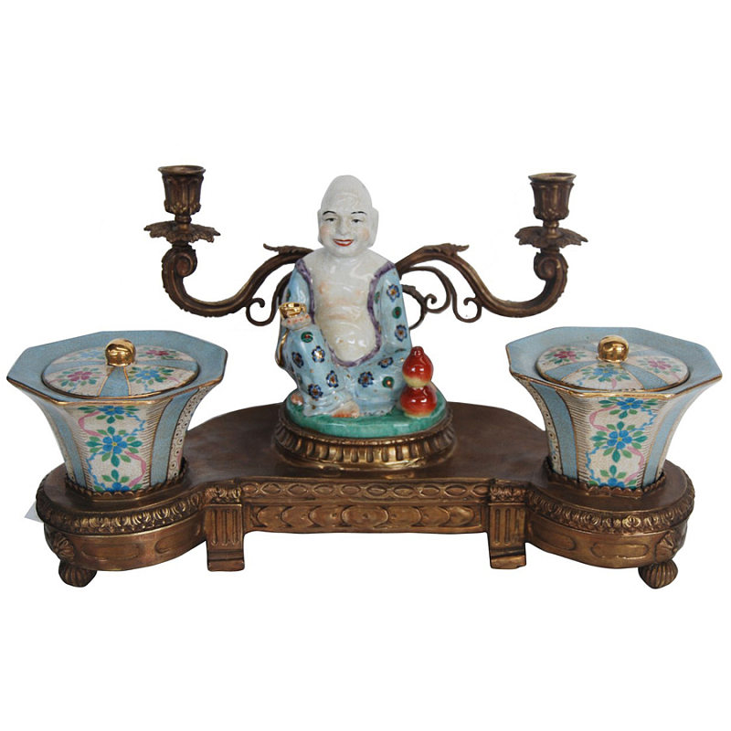 Подсвечник Chinese Tea Бронза Мульти Подсвечник Chinese Tea Бронза Мульти в Брянске | Loft Concept