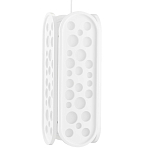 Подвесной светильник белый овальный White Holes варинант исполнения - 3 | Loft Concept в Брянске