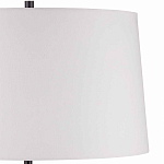 Торшер с основанием в виде стебля с листьями и тканевым абажуром Flowing Leaves варинант исполнения - 4 | Loft Concept в Брянске