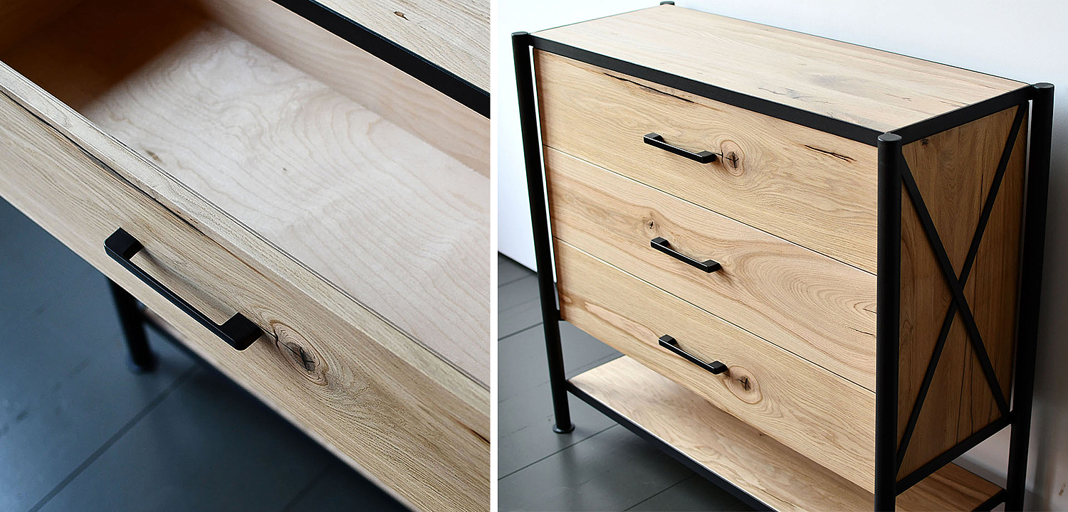 Комод в стиле лофт Terrence Industrial Metal Rust Chest of Drawers Комод в стиле лофт Terrence Industrial Metal Rust Chest of Drawers - Loft-Concept в Брянске