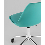 Офисный стул на металлическом основании EGGERY Blue пластик варинант исполнения - 3 | Loft Concept в Брянске