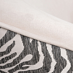 Кресло без подлокотников бежевое с принтом Macrocosm варинант исполнения - 3 | Loft Concept в Брянске