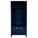 Книжный Стеллаж Elsa Dreams Blue с задней стенкой варинант исполнения - 6 | Loft Concept в Брянске