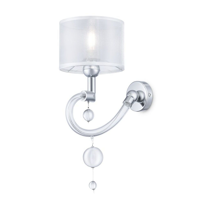 Бра Round transparent circles Хром в Брянске | Loft Concept 