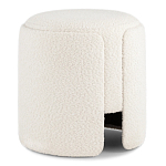 Дизайнерский Пуф Букле Poof Alice White Boucle  варинант исполнения - 1 | Loft Concept в Брянске
