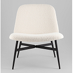 Кресло лаунж Ease белый варинант исполнения - 4 | Loft Concept в Брянске