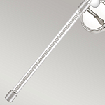 Бра с белым абажуром в форме конуса и прозрачным декоративным кольцом Quoizel варинант исполнения - 7 | Loft Concept в Брянске