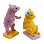 Держатель для книг Multicolored Piglet Bookends варинант исполнения - 2 | Loft Concept в Брянске