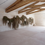 Большая дизайнерская Инсталляция из соломы RAFFIA Installation  варинант исполнения - 6 | Loft Concept в Брянске