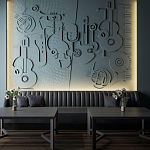 Барельеф ORCHESTRA варинант исполнения - 1 | Loft Concept в Брянске