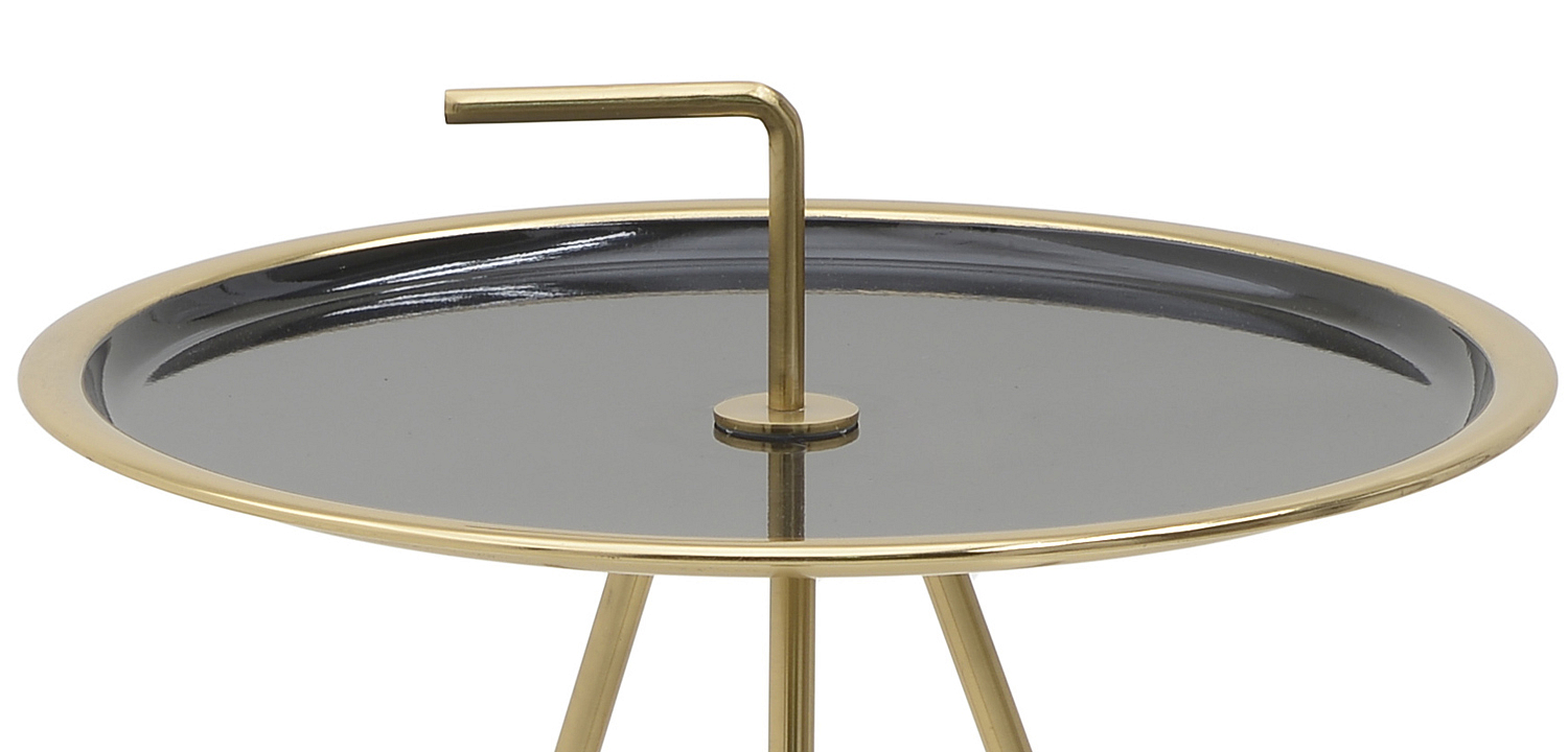 Приставной стол Salute Table Black Приставной стол Salute Table Black - Loft-Concept в Брянске