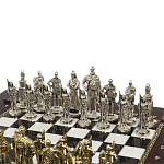 Шахматы в ларце из натуральных камней Долерит Малахит Мрамор Decorative Thematic Chess Русь варинант исполнения - 3 | Loft Concept в Брянске