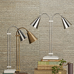 Настольная лампа c двумя поворотными плафонами TwoDirections варинант исполнения - 5 | Loft Concept в Брянске