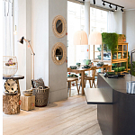 Зеркало из ротанга WICKER MIRROR варинант исполнения - 9 | Loft Concept в Брянске