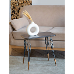 Столик приставной в стиле лофт Unlimited Freedom варинант исполнения - 7 | Loft Concept в Брянске