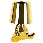 Настольная лампа фигурная золотого цвета с гладким абажуром Высота 16 см Sophia варинант исполнения - 2 | Loft Concept в Брянске