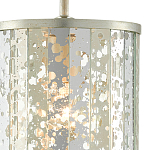 Подвесной светильник в форме цилиндра Speckled Mirror Plates варинант исполнения - 1 | Loft Concept в Брянске