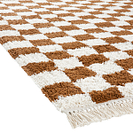 Ковер с шахматным принтом Chess Layout с эффектом шерсти варинант исполнения - 4 | Loft Concept в Брянске