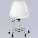Офисный стул на металлическом основании EGGERY White варинант исполнения - 4 | Loft Concept в Брянске